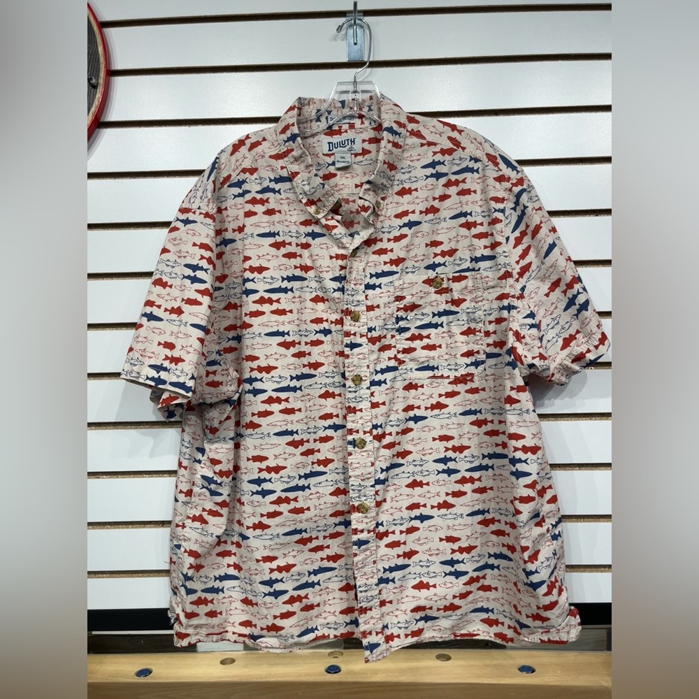 Duluth Trading Co men’s 2X button down shirt - Picture 2 of 7